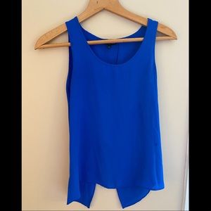 Express Open Back Electric Blue tank!!